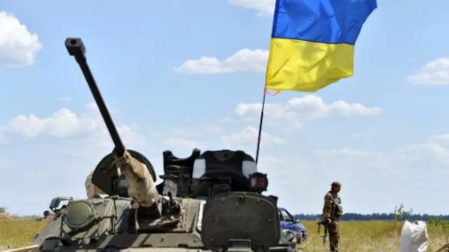 Ukrainisches-Militaer-in-der-Region-Donezk