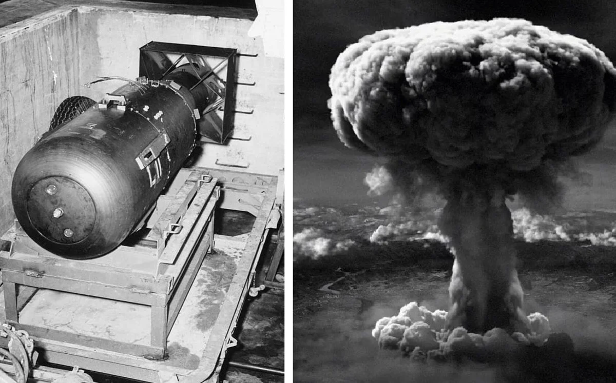 La primera bomba atómica