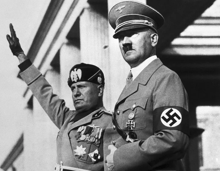 Mussolini - Hitler