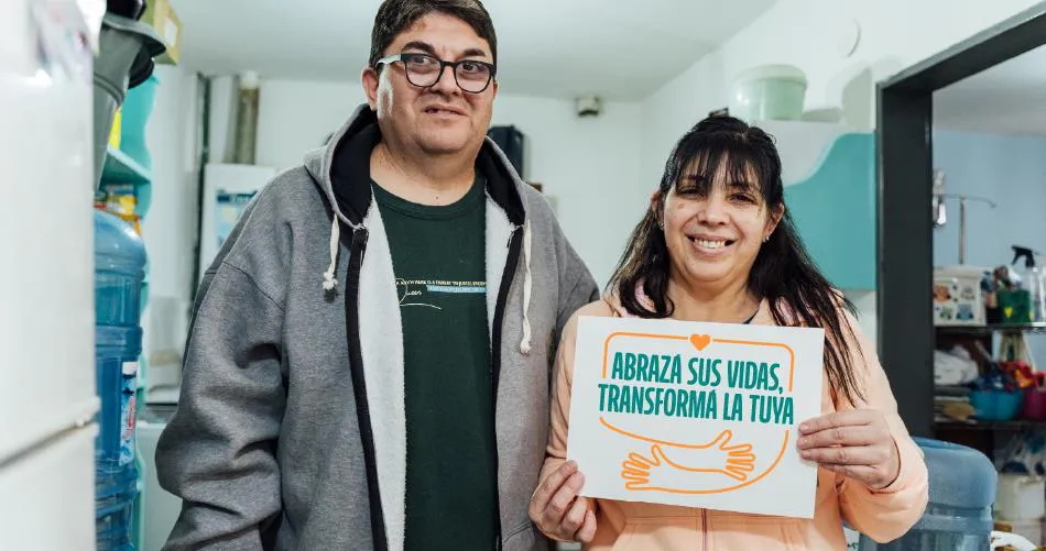 abrazá sus vidas tranformá