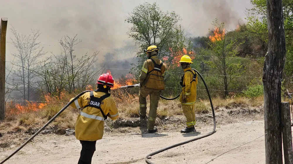 incendio La Falda